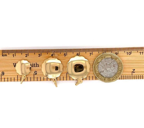 St Christopher Pendant, 9ct St Christopher Medallion Charm Pendant, 375 Hallmarked, Small-Medium-Large