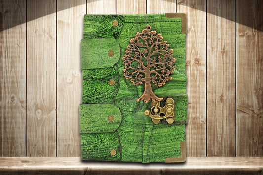 Large Leather Journal Notebook Diary Sketch Book /Tree of life Journal/Christmas Birthday Unisex Gift Mothers day gift